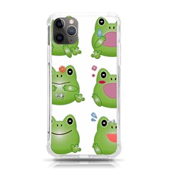 Kawaii-frog-rainy-season-japanese Iphone 11 Pro Max 6 5 Inch Tpu Uv Print Case by Grandong