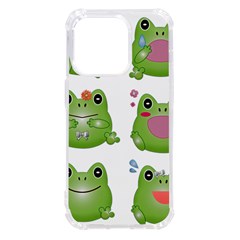 Kawaii-frog-rainy-season-japanese Iphone 14 Pro Tpu Uv Print Case by Grandong