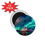 Amazing Aurora Borealis Colors 1.75  Magnets (10 pack)  Front