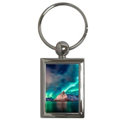 Amazing Aurora Borealis Colors Key Chain (rectangle) by Grandong