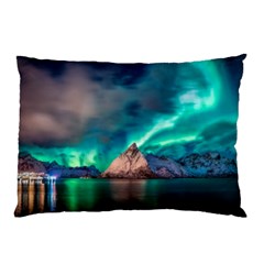 Amazing Aurora Borealis Colors Pillow Case by Grandong