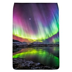 Aurora Borealis Polar Northern Lights Natural Phenomenon North Night Mountains Removable Flap Cover (l) by Grandong