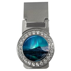 Aurora Borealis Mountain Reflection Money Clips (cz)  by Grandong