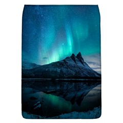 Aurora Borealis Mountain Reflection Removable Flap Cover (l) by Grandong