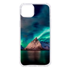 Amazing Aurora Borealis Colors Iphone 14 Plus Tpu Uv Print Case by Grandong