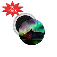 Aurora Borealis Nature Sky Light 1 75  Magnets (10 Pack)  by Grandong