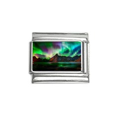 Aurora Borealis Nature Sky Light Italian Charm (9mm) by Grandong