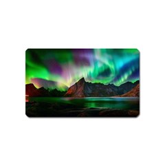 Aurora Borealis Nature Sky Light Magnet (name Card) by Grandong