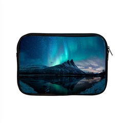 Aurora Borealis Mountain Reflection Apple Macbook Pro 15  Zipper Case by Grandong