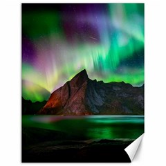 Aurora Borealis Nature Sky Light Canvas 12  X 16  by Grandong