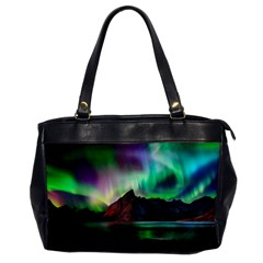 Aurora Borealis Nature Sky Light Oversize Office Handbag by Grandong