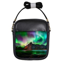 Aurora Borealis Nature Sky Light Girls Sling Bag by Grandong