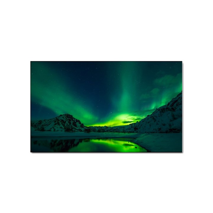 Iceland Aurora Borealis Sticker (Rectangular)