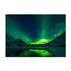 Iceland Aurora Borealis Sticker A4 (10 Pack) by Grandong