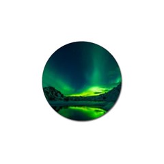 Iceland Aurora Borealis Golf Ball Marker