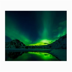 Iceland Aurora Borealis Small Glasses Cloth