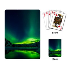 Iceland Aurora Borealis Playing Cards Single Design (Rectangle)