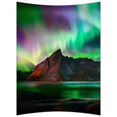 Aurora Borealis Nature Sky Light Back Support Cushion by Grandong