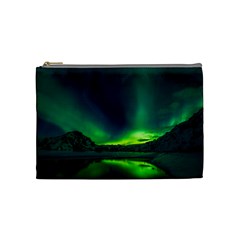 Iceland Aurora Borealis Cosmetic Bag (Medium)