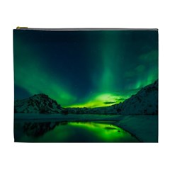 Iceland Aurora Borealis Cosmetic Bag (XL)