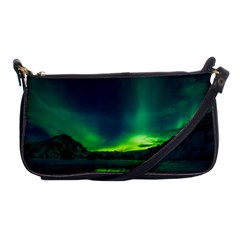 Iceland Aurora Borealis Shoulder Clutch Bag by Grandong