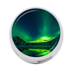 Iceland Aurora Borealis 4-Port USB Hub (Two Sides)