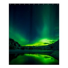 Iceland Aurora Borealis Shower Curtain 60  x 72  (Medium) 