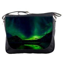 Iceland Aurora Borealis Messenger Bag