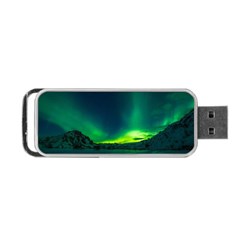 Iceland Aurora Borealis Portable USB Flash (Two Sides)