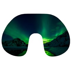 Iceland Aurora Borealis Travel Neck Pillow