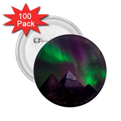 Aurora Northern Lights Phenomenon Atmosphere Sky 2 25  Buttons (100 Pack)  by Grandong