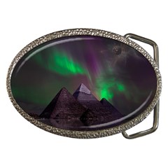 Aurora Northern Lights Phenomenon Atmosphere Sky Belt Buckles by Grandong