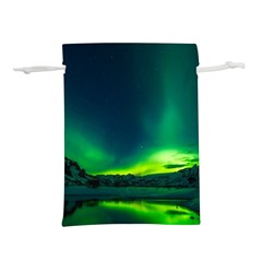 Iceland Aurora Borealis Lightweight Drawstring Pouch (M)