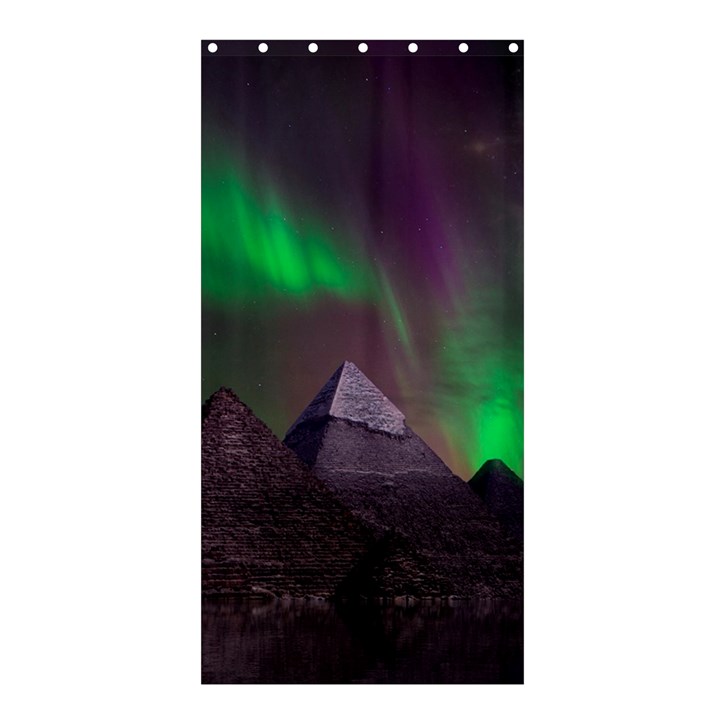 Aurora Northern Lights Phenomenon Atmosphere Sky Shower Curtain 36  x 72  (Stall) 