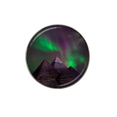 Aurora Stars Sky Mountains Snow Aurora Borealis Hat Clip Ball Marker (10 Pack) by Grandong