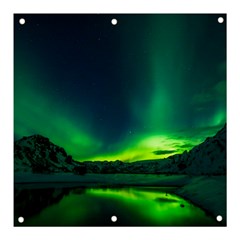 Iceland Aurora Borealis Banner and Sign 3  x 3 