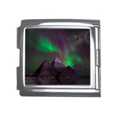 Aurora Northern Lights Celestial Magical Astronomy Mega Link Italian Charm (18mm) by Grandong