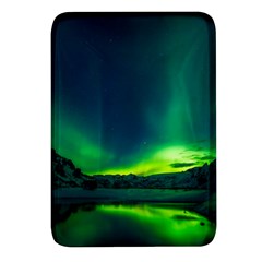 Iceland Aurora Borealis Rectangular Glass Fridge Magnet (4 pack)