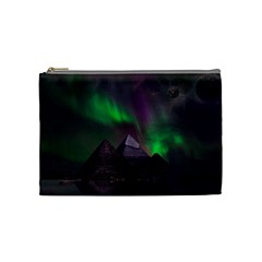 Aurora Northern Lights Celestial Magical Astronomy Cosmetic Bag (medium) by Grandong