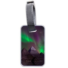 Aurora Northern Lights Celestial Magical Astronomy Luggage Tag (two Sides) by Grandong