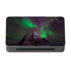 Aurora Northern Lights Celestial Magical Astronomy Memory Card Reader With Cf by Grandong