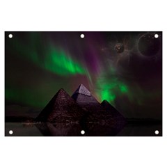 Aurora Northern Lights Phenomenon Atmosphere Sky Banner And Sign 6  X 4  by Grandong