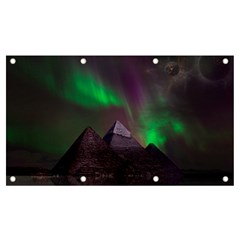 Aurora Northern Lights Phenomenon Atmosphere Sky Banner And Sign 7  X 4  by Grandong