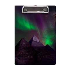 Aurora Northern Lights Phenomenon Atmosphere Sky A5 Acrylic Clipboard by Grandong