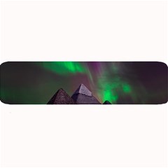 Fantasy Pyramid Mystic Space Aurora Large Bar Mat by Grandong