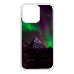 Fantasy Pyramid Mystic Space Aurora Iphone 13 Pro Tpu Uv Print Case by Grandong