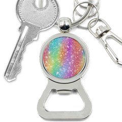 Rainbow Colors Spectrum Background Bottle Opener Key Chain by Ravend