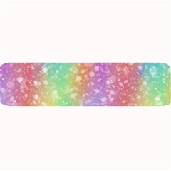 Rainbow Colors Spectrum Background Large Bar Mat by Ravend