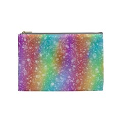 Rainbow Colors Spectrum Background Cosmetic Bag (medium) by Ravend