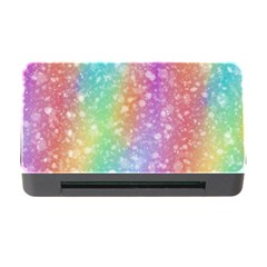 Rainbow Colors Spectrum Background Memory Card Reader With Cf